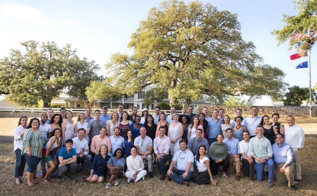 Scholars tour the “Texas White House” at the LBJ Ranch. Photo by Jay Godwin for the Presidential Leadership Scholars program.