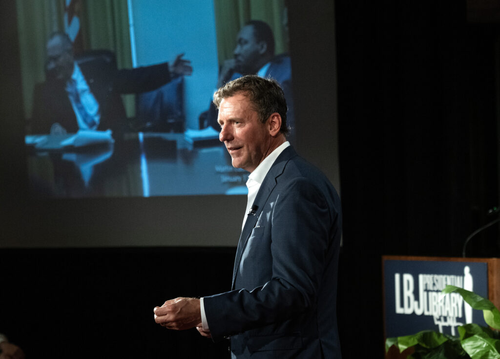 Presidential Leadership Scholars meet at the LBJ Presidential Library and visit the LBJ Ranch.

LBJ Library photo by Jay Godwin
05/16-17/2024