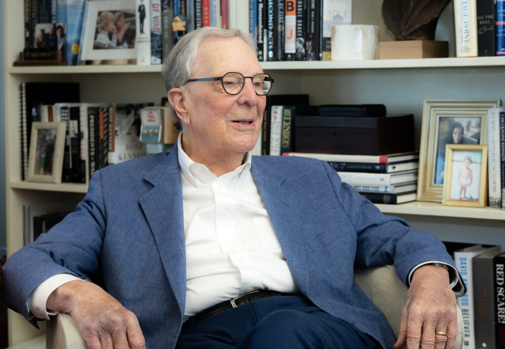 Larry Temple, Chairman of the LBJ Foundation. 
LBJ Library photo by Jay Godwin
05/03/2025